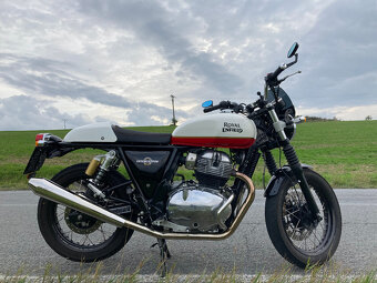 Prodám zrcátka Hitchcocks do konců řidítek Royal Enfield 650 - 8
