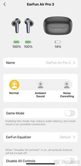 Bezdrátová sluchátka Earfun Air Pro 3 - 8