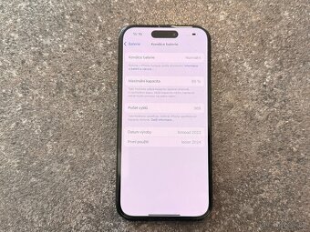 Apple iPhone 15 Pro 128 GB | Baterie 89 % - 8
