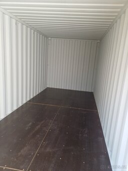 Lodní kontejner 20´ po první cestě, RAL 6007 - 8