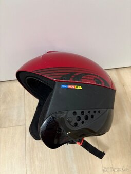 Dětské lyže 120 + boty Nordica vel. 24-24,5 + přilba Salomon - 8