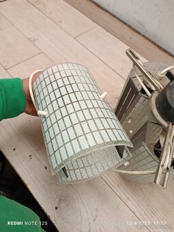 Retro lustr Brusel Staré Světlo - 8