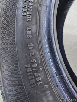 185/65/15 letni pneu CONTINENTAL 185 65 15 - 8