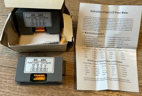 Adaptéry, repro, konektory, kleště, panel meter, LED, - 8