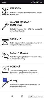 Kajak  nafukovací, rafting - 8