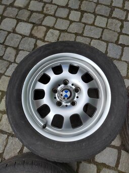 Prodám orig.alu 16 BMW 5x120 ET 47 letní 205/55/16 Matador - 8