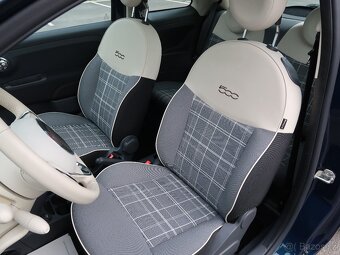 Fiat 500 1.2i,51kW,NovéČR,Klima,2xkola,tempomat - 8