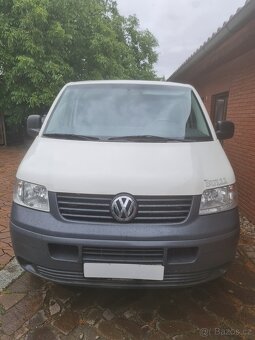 VW Transporter T5 1.9TDI, 75kW, r.v.07, 9 míst, klima - 8