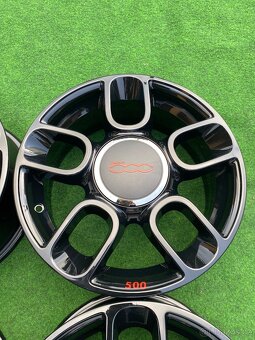 ALU KOLA FIAT 500 4X98 R15’ BLACK EDITION - 8
