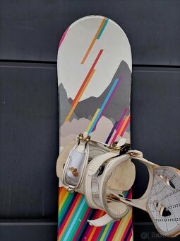 Snowboard WESTIGE, 120 cm + boty BURTON - 8