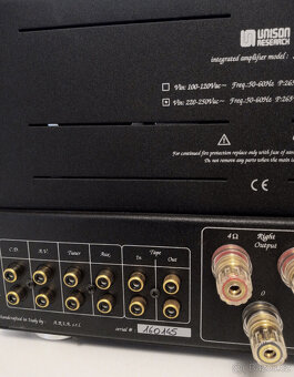 Elektronkový integrovaný zesilovač UNISON RESEARCH S6 (MK I) - 8