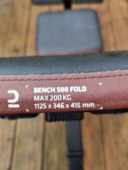 Corength Posilovací lavice Bench 500 Fold - 8