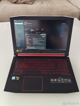 💻 Herní notebook Acer Nitro 5 AN515-51 – 32 GB RAM, nová zá - 8
