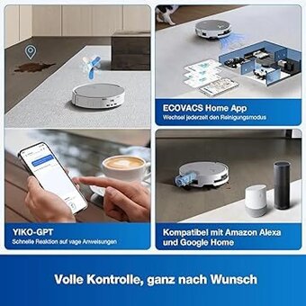 Robotický vysavač ECOVACS s funkcí mopu - 8