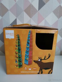 Skládací kostky pyramida - divoká zvířata a čísla, Scratch E - 8