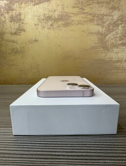 Apple iPhone 13 mini 128GB růžový, baterie 100% - 8