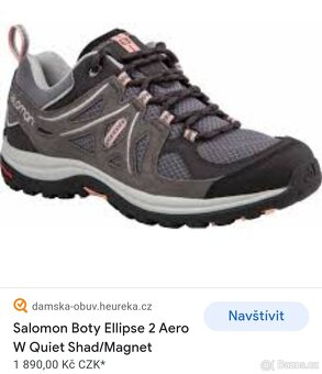 Dámské trek boty Salomon Ellipse Aero vel.39 1/3 - 8