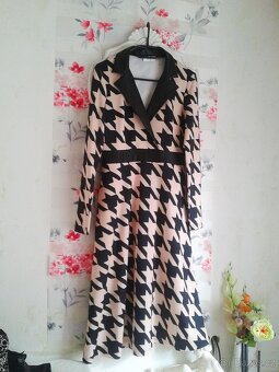 Elegantní krásné midi šaty 36/38 - 8