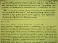 Celé ročníky - Sbírka soudních rozhodnutí a stanovisek - 8