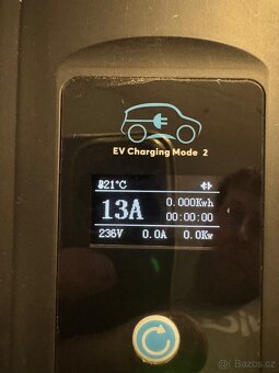 Nabíječka elektromobilů 230V Type 1 8-16A - 8