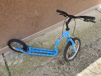 Koloběžka Kostka Kid rozměr pneu př.16 /zad.12 - 8