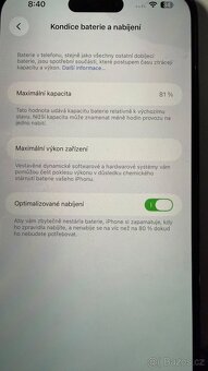 iPhone 14 Pro Max 256GB Space Black - baterka 81% - 8