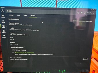 Herni počitač GTX1660/ RYZEN 5 3600X - 8