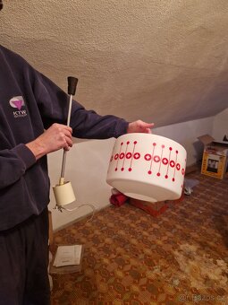 Retro lustry a svítidla. , více druhů - 8