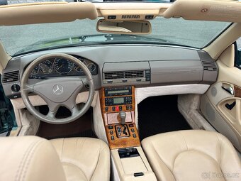 MB 129 320i SL,¨Žehlička¨ zachovalý s hardtopem - 8