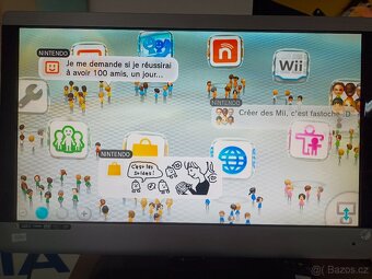 Nintendo Wii WUP-101(03), ovladač, Wii sensor bar, 3 Wii hry - 8