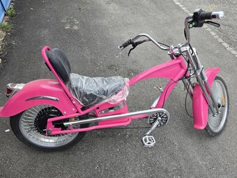 Elektrokolo Chopper Najeto cca 50 km - 8