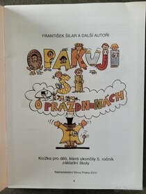 4x kniha - procvičování pro 5. třídu ZŠ - NOVÉ - 8