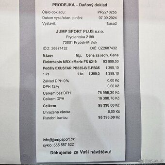 MRX eMERIX 29" YAM24 elektrokolo rám 19" 2024 - 8