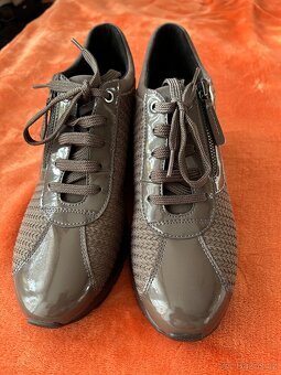 GEOX ZOSMA-dámské hnědé boty - 8