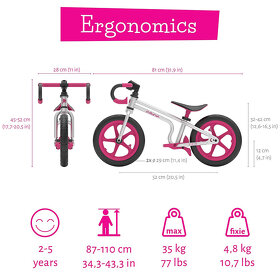 Dětské odrážedlo CHILLAFISH FIXIE - 8