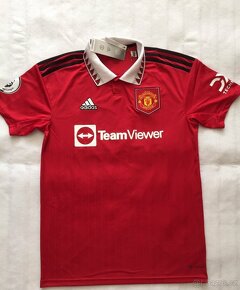 Dresy 2x Garnacho Rookie, 1x rookie Højlund, 1x manu 2017-18 - 8