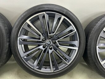 letní originál sada Škoda Enyaq L&K Aquarius 21" 5x112 - 8