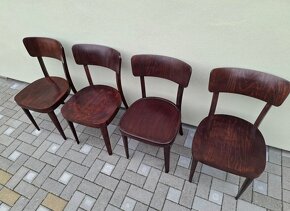 Celodřevěné židle THONET B48 - k dispozici 13ks - 8