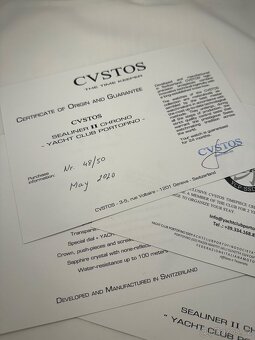 Cvstos Sealiner II Chrono Yacht Club Portofino - 8