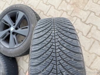 4x al kola 5x114.3 17 + pneu celoroční 215/60 R17 - 8