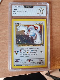 Pokémon Theme Deck a Ohodnocené karty PSA, PCA, CGC - 8
