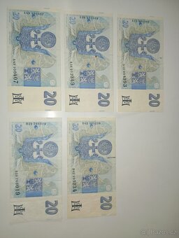 BANKOVKY 20 KČ 1994, OBĚ VYDANÉ SÉRIE - 8