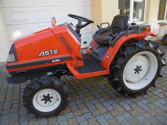 Malotraktor KUBOTA ASTE 195D s rotavátorem - 8