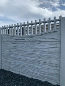 Betonový plot / Betonové ploty - 8