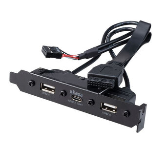 case Cooler Master Elite 110 Mini-ITX, zdroj a USB-C bracket - 8