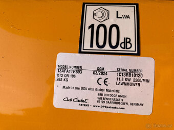 Zahradní traktor Cub Cadet XT 2 QR 106 - 8