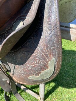 Westernové sedlo americké , nutná oprava - 8