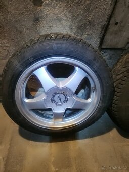 ALU kola 5x100,205/50/17-zimni pneu - 8