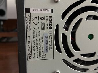 BOSCH PLE-2MA-EU Plena Mixer Amplifier - 8
