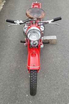 Jawa 350 ohv, rok 1936, odkryté ventily - 8